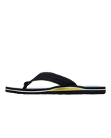 Molokai Layback 26 Flip Flops in Black Holmes