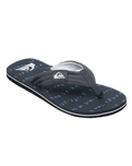 Molokai Layback 26 Flip Flops in Black Quik Tough