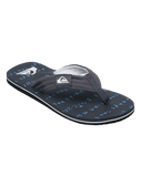 Molokai Layback 26 Flip Flops in Black Quik Tough