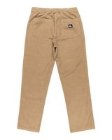 The Quiksilver Mens Taxer Corduroy Trousers in Elmwood