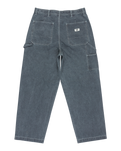 The Quiksilver Mens Mercury Straight Out Trousers in Black