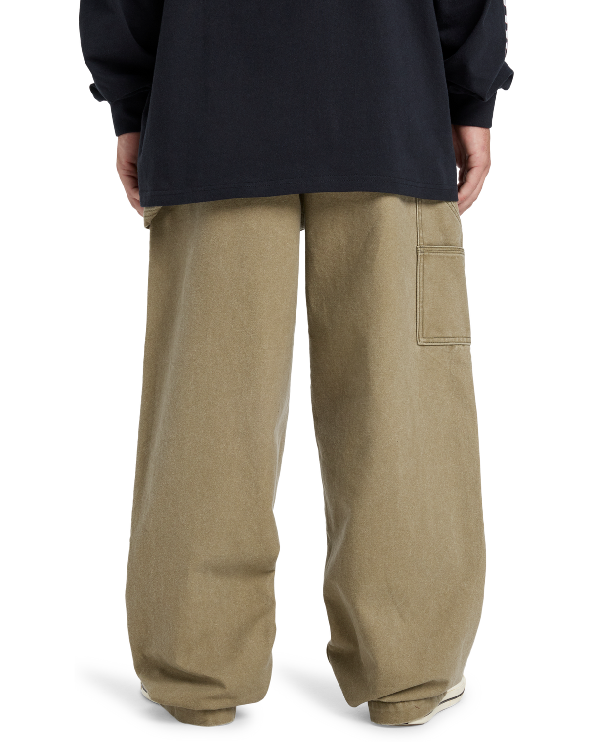 The Quiksilver Mens Mercury Straight Out Trousers in Elmwood