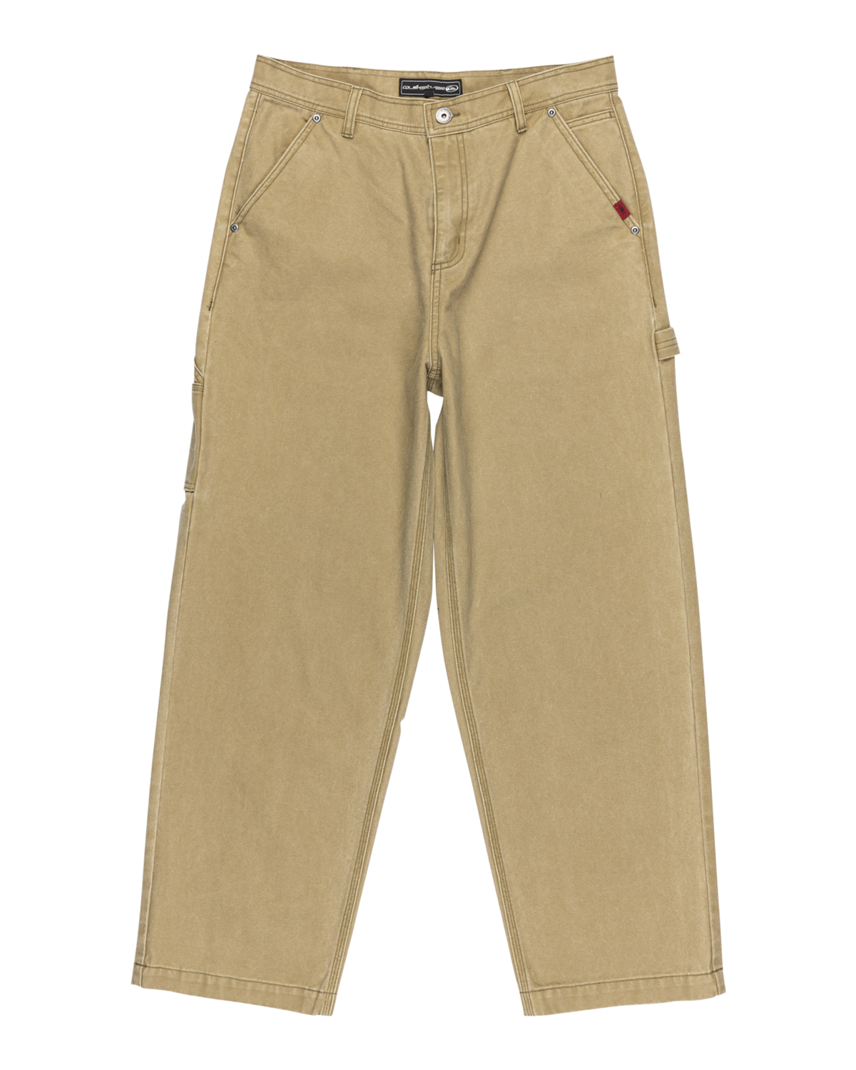 The Quiksilver Mens Mercury Straight Out Trousers in Elmwood