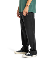 Taxer Twill Trousers in Black