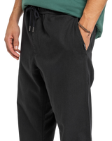 Taxer Twill Trousers in Black
