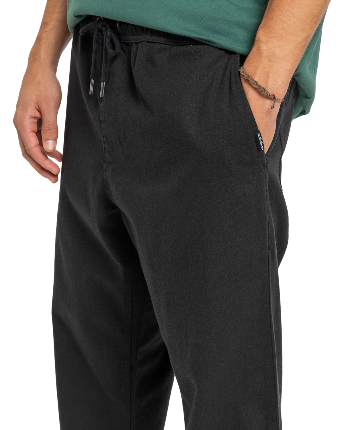 Taxer Twill Trousers in Black
