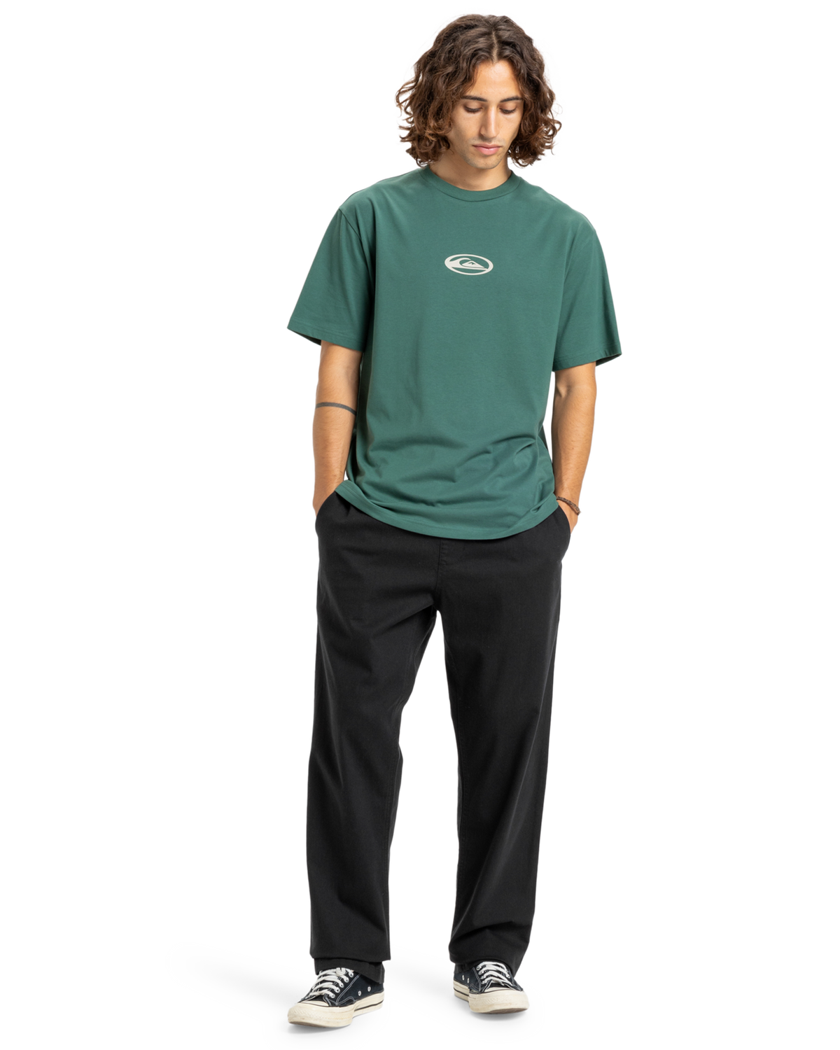 Taxer Twill Trousers in Black