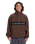 The Quiksilver Mens Omni Sherpa Fleece Jacket in Chocolate Brown