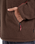 The Quiksilver Mens Omni Sherpa Fleece Jacket in Chocolate Brown