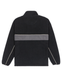 The Quiksilver Mens Omni Sherpa Fleece Jacket in Black