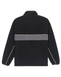 The Quiksilver Mens Omni Sherpa Fleece Jacket in Black