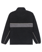 The Quiksilver Mens Omni Sherpa Fleece Jacket in Black
