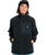 Clean Coast Zip Fleece Jacket in Black
