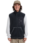 The Quiksilver Mens Clean Coast Gilet in Black