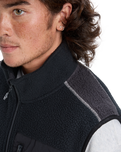 The Quiksilver Mens Clean Coast Gilet in Black