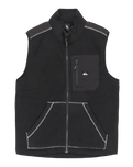The Quiksilver Mens Clean Coast Gilet in Black
