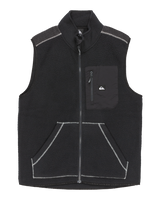 The Quiksilver Mens Clean Coast Gilet in Black