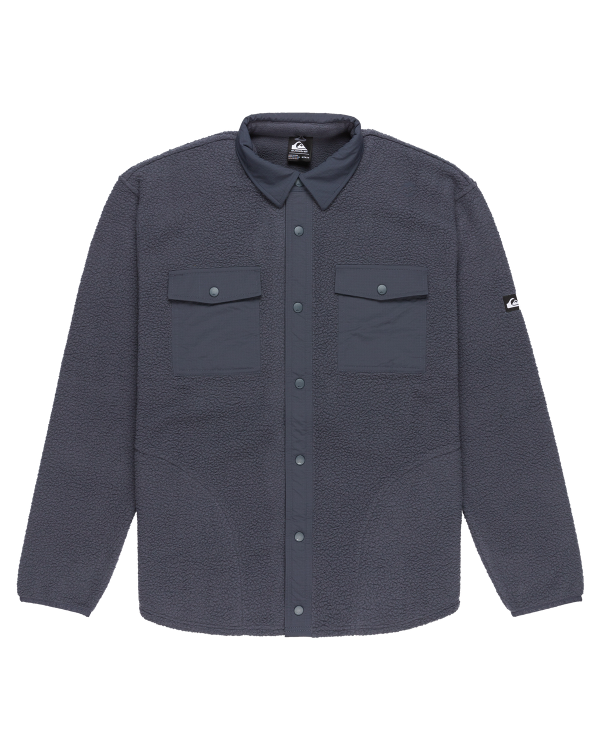 The Quiksilver Mens Clean Coast Shirt in India Ink