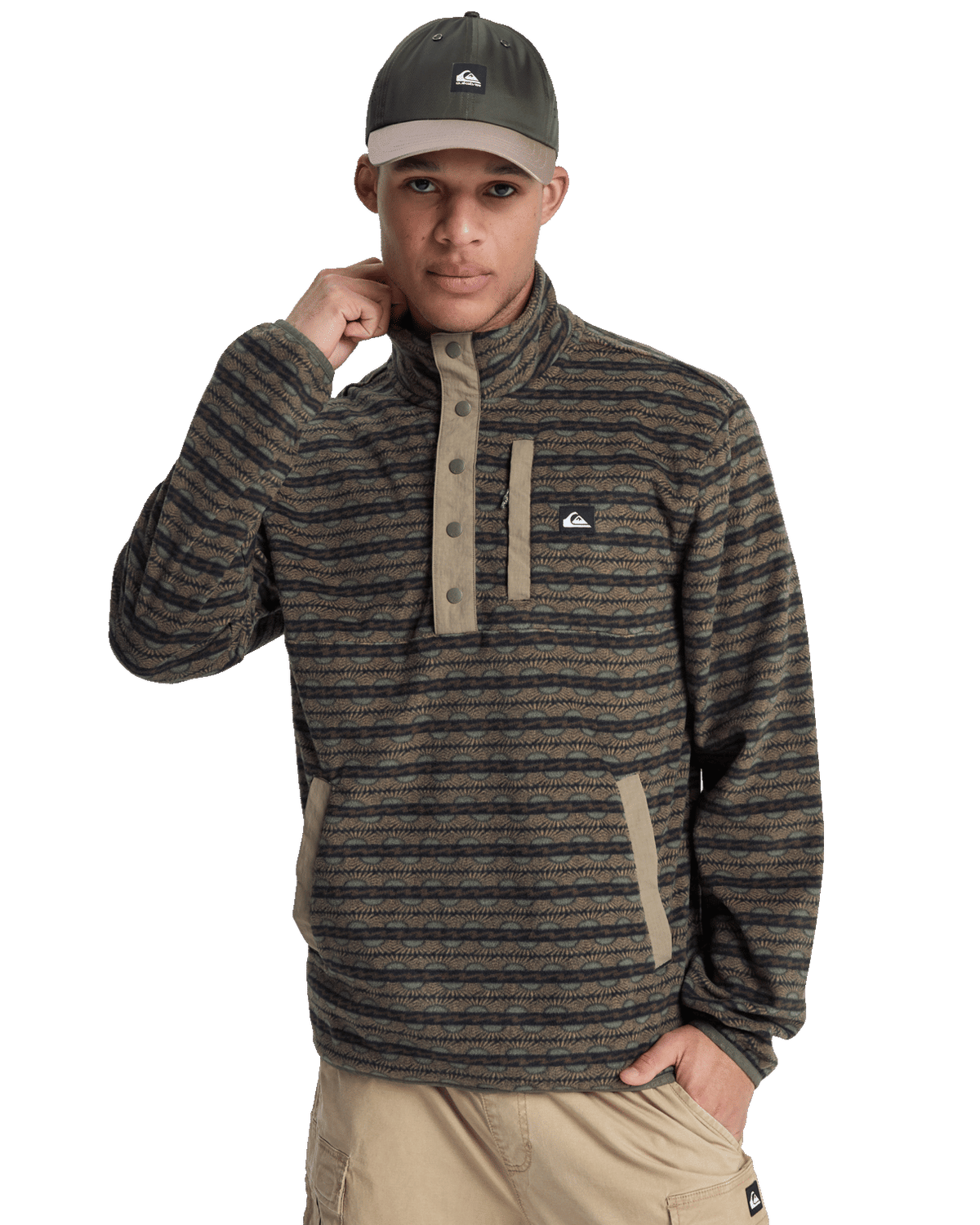 No Destination Fleece in No Destination Grape Leaf