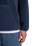 Ocean View Mix Up Hooded Fleece Jacket in Dark Navy
