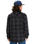 Bering Strait Check Shirt in Black Northsea Plaid