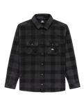 Bering Strait Check Shirt in Black Northsea Plaid
