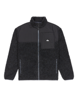 Shallow Water Full Zip Fleece Jacket in Indian Ink Heather