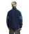 The Quiksilver Mens Clean Coast Block Zip Fleece Jacket Jacket in Dark Navy