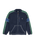 The Quiksilver Mens Clean Coast Block Zip Fleece Jacket Jacket in Dark Navy