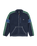 The Quiksilver Mens Clean Coast Block Zip Fleece Jacket Jacket in Dark Navy
