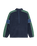 The Quiksilver Mens Clean Coast Block Zip Fleece Jacket Jacket in Dark Navy