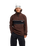 The Quiksilver Mens Cruz Polar 1/4 Zip Fleece Jacket in Java