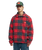 The Quiksilver Mens Bob Marley Buffalo Jacket in Buffalo Sherpa Salsa