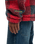 The Quiksilver Mens Bob Marley Buffalo Jacket in Buffalo Sherpa Salsa
