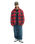 The Quiksilver Mens Bob Marley Buffalo Jacket in Buffalo Sherpa Salsa
