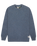 The Quiksilver Mens Slow Song Neppy Jumper in Ashley Blue