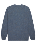 The Quiksilver Mens Slow Song Neppy Jumper in Ashley Blue