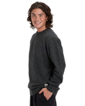 Slow Song Neppy Jumper in Tarmac