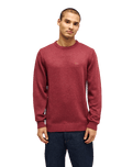 The Quiksilver Mens Salt Water Jumper in Oxblood Red