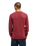 The Quiksilver Mens Salt Water Jumper in Oxblood Red