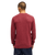 The Quiksilver Mens Salt Water Jumper in Oxblood Red