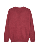 The Quiksilver Mens Salt Water Jumper in Oxblood Red