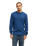 The Quiksilver Mens Waffle Sweatshirt in Dark Denim