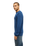 The Quiksilver Mens Waffle Sweatshirt in Dark Denim