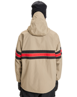 The Quiksilver Mens Steeze Technical Jacket in Fallen Rock