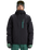 The Quiksilver Mens Titano Technical Snow Jacket in True Black