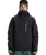 The Quiksilver Mens Titano Technical Snow Jacket in True Black