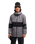 The Quiksilver Mens High In The Hood 10K Technical Jacket in Checker Java
