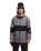 The Quiksilver Mens High In The Hood 10K Technical Jacket in Checker Java