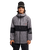 The Quiksilver Mens High In The Hood 10K Technical Jacket in Checker Java